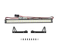 LDAUYZLING Barra de Luces LED para automóvil con Control Remoto con Soporte en Forma de L Lámpara de Techo de Metal de 147 mm / 5,8 Pulgadas Faro de luz 48 LED Reemplazo de luz