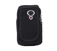 LDAUYZLING Bolsa de brazo para teléfono móvil Negro Fitness al aire libre Brazalete impermeable para correr Maratón Deportes Brazaletes impermeables