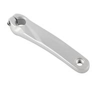 LDAUYZLING Brazo de manivela izquierda de aleación de aluminio para bielas 590 610 SLX XT XTR (Plata)
