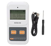 LDAUYZLING FS 1000 - Detector de radiación nuclear, ionización electromagnética, mármol, radioactivo, medidor compensado por energía, contador GM blanco