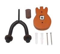 LDAUYZLING Gancho para Perchas de Guitarra Montado en la Pared Madera de Haya Hierro y Caucho Soporte para Guitarra Gancho para Tiendas de Instrumentos Musicales en el hogar