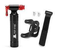 LDAUYZLING Inflador Manual de Bicicleta Inflador de neumáticos de CO2 Inflador de Emergencia portátil Presta Schrader No Incluye Cartucho