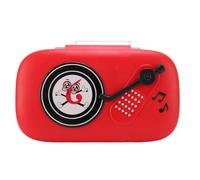LDAUYZLING Juego de rompecabezas de ritmo de música electrónica Máquina de empuje rápido de ritmo para aliviar el estrés para niños (Roja)