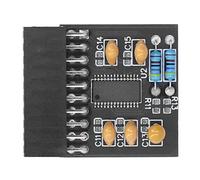 LDAUYZLING Módulo TPM 2.0 Placa de módulo de Seguridad criptográfica de Tarjeta remota LPC Pro de 20 Pines para PC