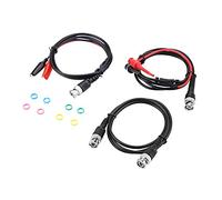 LDAUYZLING P1260 Cable coaxial BNC a BNC Kit de Cables de Prueba de Gancho de Prueba de Chip