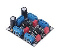LDAUYZLING Placa controladora de Chip 2 Fuente de alimentación Módulo preamplificador de 4 Canales NE5532 5W DC12V-15V