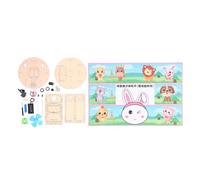 LDAUYZLING Play Robot Aspiradora Juguete Beech Kid Robot Barredora Niños Educativo Ciencia Kit de Montaje