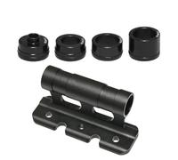 LDAUYZLING Soporte para Horquilla de Bicicleta, portadores de Eje pasante de liberación rápida, Bloque de Horquilla Delantera, portaequipajes para Techo de Coche para 5x100mm,