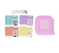 LDAUYZLING Tarjetas Flash Parlantes Juguete Educación Temprana Inglés 112 Piezas Máquina de Lectura de Tarjetas con Sonido para niños pequeños