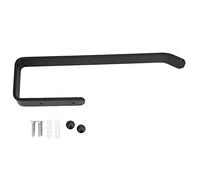 LDAUYZLING Toallero de alúmina espacial, soporte para papel higiénico, rollo de papel para baño, almacenamiento para colgar en la pared (417632 Gancho para pañuelos extra largo negro)