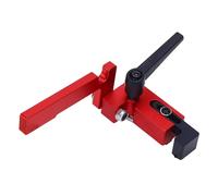 LDAUYZLING Valla Flip Stop F75 Tipo T Ranura Aleación de Aluminio Ajustable para de calibre de inglete carpintería