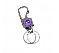 LDBKFD 1 Pezzi Portachiavi Auto per BYD Seal EV 2022-2024, Portachiavi per Uomo e Donna Auto Accessori Deale Come Regalo con apribottiglie,Purple