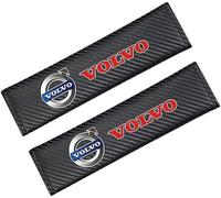 LDBKFD 2 Piezas Funda Cinturon Coche para Volvo XC60 2018 2019 2020 2021 2022 2023 2024, Acolchado para Cinturón Seguridad Coche Silla Cubre Protectores,F