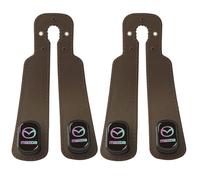 LDBKFD 2 Piezas Ganchos para Asiento de Coche para Mazda MX-5 IV (ND) 2015-2018, Gancho para Coche Accesorios Interior para Automóvil Colgar Bolsosy,Brown