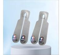 LDBKFD 2 Piezas Ganchos para Asiento de Coche para Suzuki Celerio Spacia Baleno SX4 Vitara Jimny, Gancho para Coche Accesorios Interior para Automóvil Colgar Bolsosy,Grey