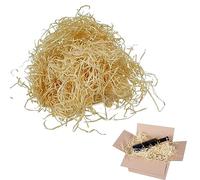 LDBKLGHJ 200 gramos Virutas de Papel para Regalos, de Papel Tisú Triturado Relleno de Papel Kraft Triturado, Proporcionar una Buena Decoración y Protección para los Regalos (Marrón)