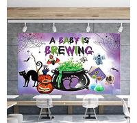 LDBKLGHJ Banner De Feliz Halloween, Happy Halloween Banner Fotografía Telón de Fondo Decoración, para la decoración de la Fiesta de Halloween 180 cm x 110 cm