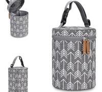 LDBKLGHJ Bolsa Termica Bebé Miniland - Aquecedor Biberón Suavinex con Preparador de Biberones y Termo para Biberón Bebé Walking Mum