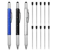 LDBKLGHJ Regalo Dia del Padre, Regalos Originales para Hombre, Regalos Dia del Padre Originales, Boligrafo Multifuncion 6 en 1 - Gadgets Tecnologicos Regalos Para Hombre, Día Del Padre Regalo Original