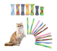 LDBKLGHJ Título: Juguetes para Gatos Interactivos-Juguete de Gato con Forma de Muelle para Estimulación y Diversión, Luz para Gatos - Variedad de 50 Piezas para Ejercicios Diarios y Diversión del Gato