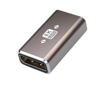 Ldbuejiaja Alto ancho de banda 8K @ 60Hz Adaptador DP1.4 32, 4 Gbit/s Transferencia de Datos Compatibilidad con Varios Dispositivos Apto para Viajes