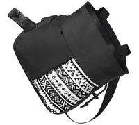 Ldbuejiaja Bolsa de tiza de escalada Oxford tela impermeable tiza boulder bolsas de tiza cubo para levantamiento de pesas polvo de magnesia