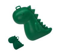 Ldbuejiaja Bonito soporte para cepillo de dientes con diseño de dinosaurio con cierre a presión, mantiene el cepillo limpio y seguro, protección a prueba de polvo para viajes, uso doméstico, estuche