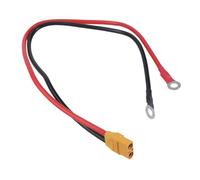 Ldbuejiaja Cable de conexión flexible XT90 a O, resistente a altas temperaturas, cable de 10 AWG para drones de carreras FPV, emergencias, baterías, cable de conexión hembra a O