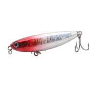Ldbuejiaja Cebo duro Topwater Lápiz Señuelos de pesca con anzuelos triples Agua Salada Caminar el Perro Cebo Artificial Señuelos de Pesca de Plástico