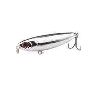 Ldbuejiaja Cebo duro Topwater Lápiz Señuelos de pesca con anzuelos triples Agua Salada Caminar el Perro Cebo Artificial Señuelos de Pesca de Plástico