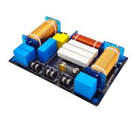 Ldbuejiaja Divisor de frecuencia de 3 vías, filtro HiFi Crossover Distribuidor de frecuencia, placa modular de altavoz, PA-315, ajustable High Low Crossover