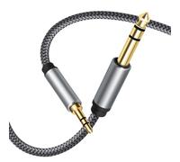 Ldbuejiaja Durabilidad de 3,5 mm a 6,35 mm estéreo 3,5 mm cable para auriculares, amplificador de piano y audífonos, conexión de sonido, cable de procesador
