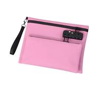 Ldbuejiaja Gancho de contraseña antirrobo, bolsa para portátil cifrada y seguridad informática, dimensiones 11, 42 x 8, 66 x 10 pulgadas, bolsa de estudiante para uso profesional, rojo