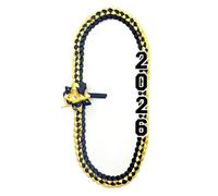Ldbuejiaja Joyería de recuerdo de clase 2024, 6 opciones de color, collar de tela tejida, collar de rendimiento académico, collar de banda para graduación de la semana de graduación, Einheitsgröße