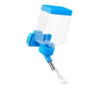 Ldbuejiaja Juego de botella de agua para pájaros recargable automáticamente y comedero para periquitos, pinzones y otras aves ornamentales. Promueve el bienestar dispensador de agua para jaulas de