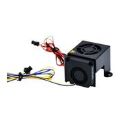 Ldbuejiaja Kit de ventilador de refrigeración eficiente para impresora 3D Ender5, extrusora Hotend, kit completo con terminal SM2.54 temperatura de funcionamiento