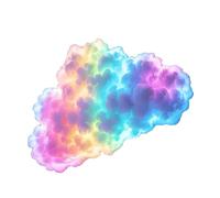 Ldbuejiaja Lámpara USB de nubes de trueno, luz LED 3D con música, iluminación ambiental, decoración para dormitorio, fiesta, fotografía, estudio, lámpara