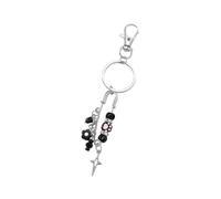 Ldbuejiaja Llavero de estrella, colgante de bolso para mujer, monedero, bolso, mochila, colgante, llavero de coche, llavero estético, encanto estético, b