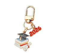 Ldbuejiaja Llavero de rendimiento académico, revestimiento, materiales de aleación, recuerdo de graduación para los futuros graduados, graduados de graduación llavero para conmemorar, D, M