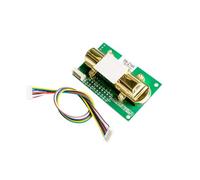 Ldbuejiaja Módulo de sensor de CO2 NDIR preciso, rango de monitoreo de calidad del aire de 0 a 5000 ppm para detectores analógicos de dióxido de carbono en investigación científica educativa