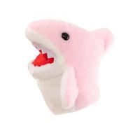 Ldbuejiaja Muñecos interactivos de peluche con mandíbula móvil, pez relleno suave para juegos de rol, Navidad, cumpleaños, actividades de fiesta, marioneta de mano de peluche, a, Talla única