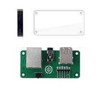 Ldbuejiaja Para ZeroW Add on Board con Ethernet de 3,5 mm interfaces USB dobles, adaptador de extensión Ethernet, accesorios de desarrollo de placa de desarrollo