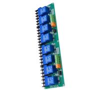 Ldbuejiaja Placa de transmisión optoacoplador aislado de 8 canales, 5-V niveles mínimos circuito de iniciación para control industrial para automatización de redes domésticas
