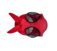 Ldbuejiaja Protector facial para caballos, cubierta de cabeza completa con orejas, lavable a máquina, tejido de secado rápido, cubierta facial para caballos