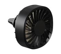 Ldbuejiaja Ventilador de coche USB giratorio de 360 grados con luces LED, silencioso, clip en miniatura, circuladores de aire para coches, camiones, ventilador portátil de clip