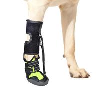 Ldbuejiaja Zapatos correctivos para perros, reposapiés con rodillo para perros con problemas de pies, mejora de la marcha, sin botas de nudillos, botas sin nudillos para patas de perro que arrastra