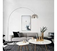 LDCBFTR Lámpara de pie Moderna, lámpara de pie de Arco, lámpara de Lectura Que cuida los Ojos para Estudiantes/escritores/lectores (sin Bombilla),L