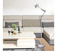 LDCBFTR Lámpara de pie Sala de Estar Dormitorio Mesita de Noche Sala de Estudio Lectura Lámpara de Tatuaje de Belleza Plegable 180 cm (Color: B, Tamaño: Control Remoto 9 vatios)