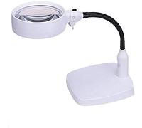 LDCBFTR Lámpara LED de Lupa 2 en 1 lámpara iluminada con Abrazadera de Soporte para Mesa de Coser de Escritorio luz Brillante para Leer