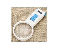 LDCBFTR LED LED 6X AMASIA Homa MABA DE Lectura DE Lectura 66 mm sin distorsión óptica HD Glass Glass para Personas Mayores Lecturas de Lectura de visión Baja Revistas periódicos